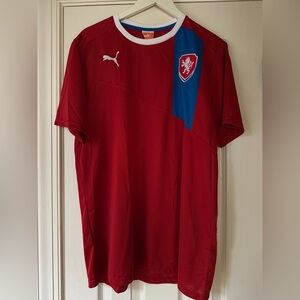 Czechia Home Puma Soccer Jersey Men’s Size XL!